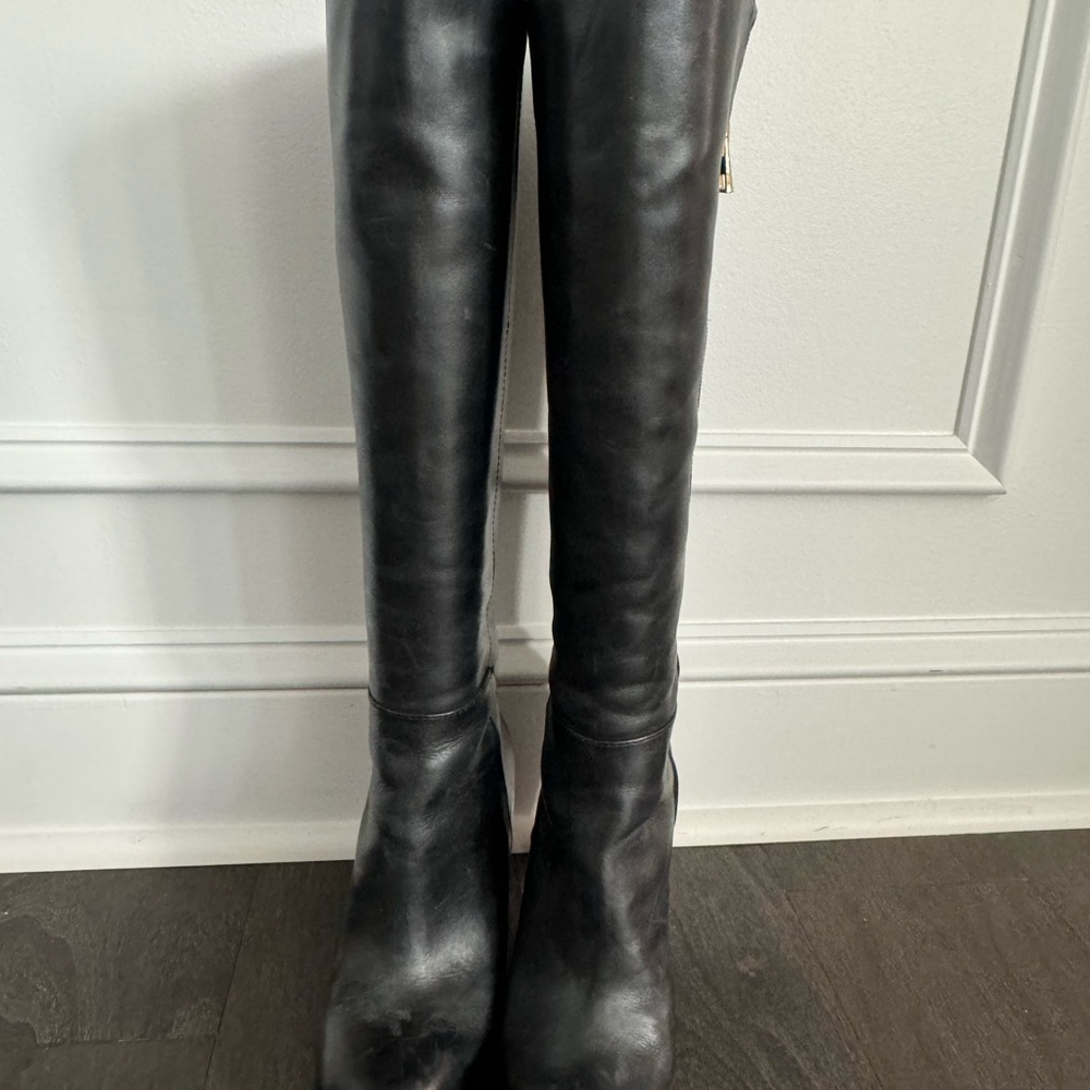 Ann Taylor- knee high leather boots